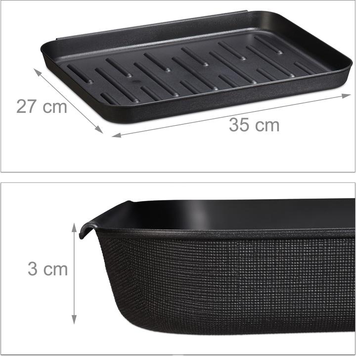 Actual product image Relaxdays Shoe Tray Set (35 x 27 x 3 cm)