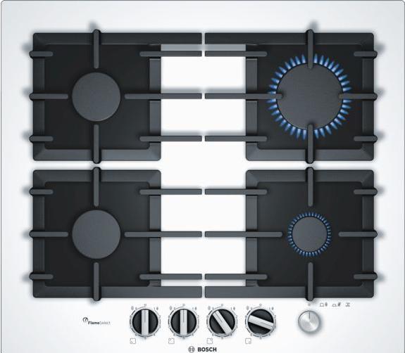 Bosch Hausgeräte Serie 6 Gas cooktop PPP6A2M90 4 fields color Table de cuisson à gaz intégrée 4 zone(s)