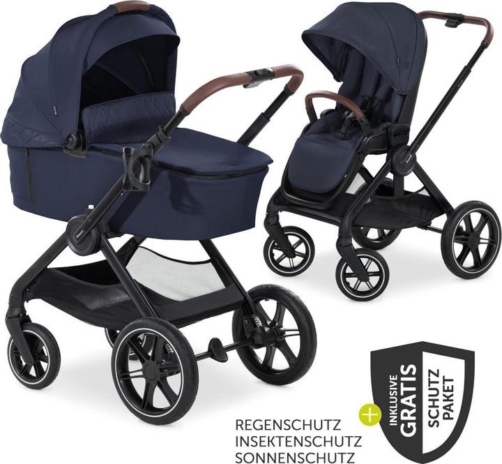 Produktbild Hauck Kombikinderwagen Kombi-Kinderwagen Walk N Care Set inkl. Babywanne