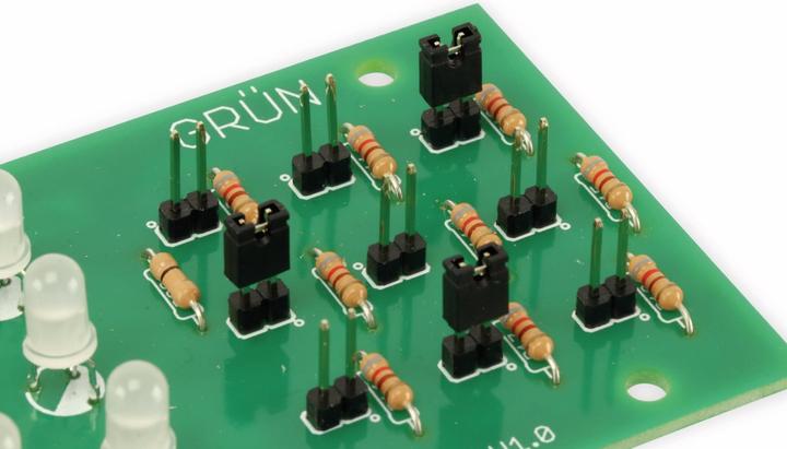 Produktbild Pollin Electronic Bausatz Spiel, "Drei in Reih" V1.0