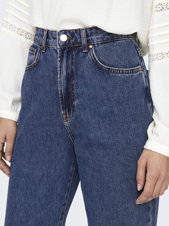 Produktbild Only Gerade geschnitten Hohe Taille Jeans Straight-Fit jeans (W31/L30)