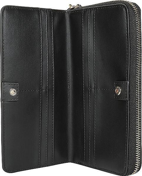 Actual product image Tommy Hilfiger TH Chic Large Zip Around Wallet Black