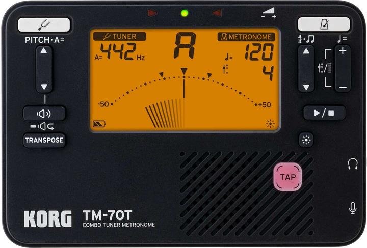 Produktbild Korg Stimmgerät TM-70 Set Schwarz, Eigenschaften