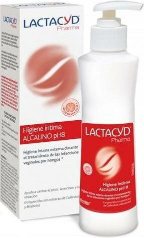 Actual product image Lactacyd Higiene Intima Pharma Alcalino Ph8 250ml (250 ml, Intimate gel)