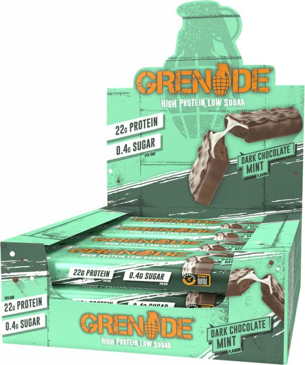 Produktbild All Stars Grenade Carb Killa Protein Bar (Dark Chocolate, Mint, 1 Stk., 720 g)
