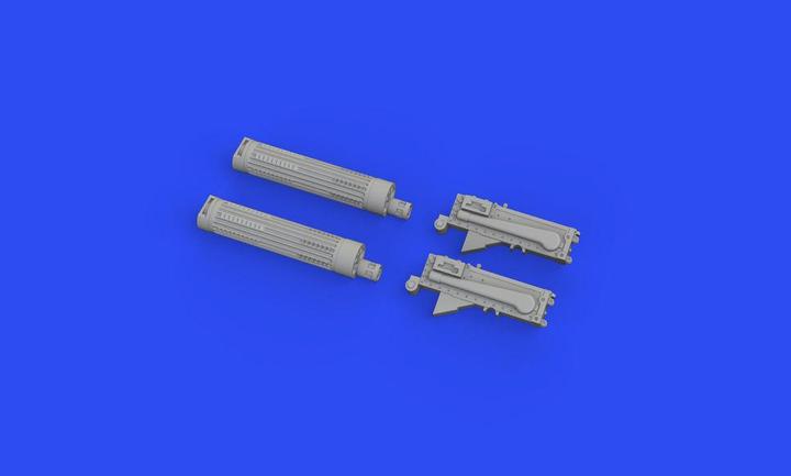 Actual product image Eduard Sopwith Camel US Colt Vickers gun, for