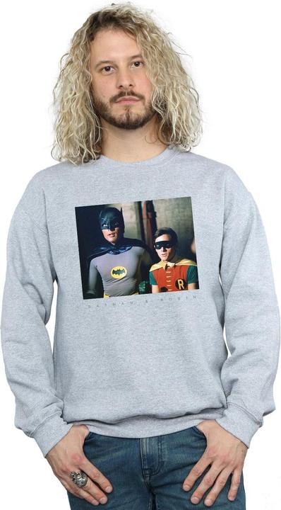 Immagine prodotto Batman TV Series Dynamic Duo Photograph Felpa Uomo (L)
