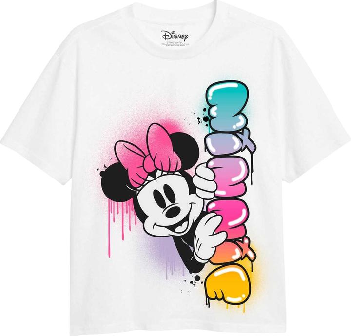 Immagine prodotto Disney Ragazze Minnie Mouse Rainbow Fade TShirt (128)