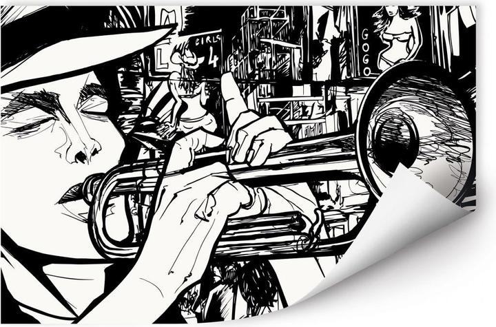 Produktbild Trenddeko Sound of a Street Musician (30 x 20 cm, 60 x 40 cm, 120 x 80 cm, 100 x 70 cm, 150 x 100 cm, 80 x 50 cm, 45 x 30 cm)