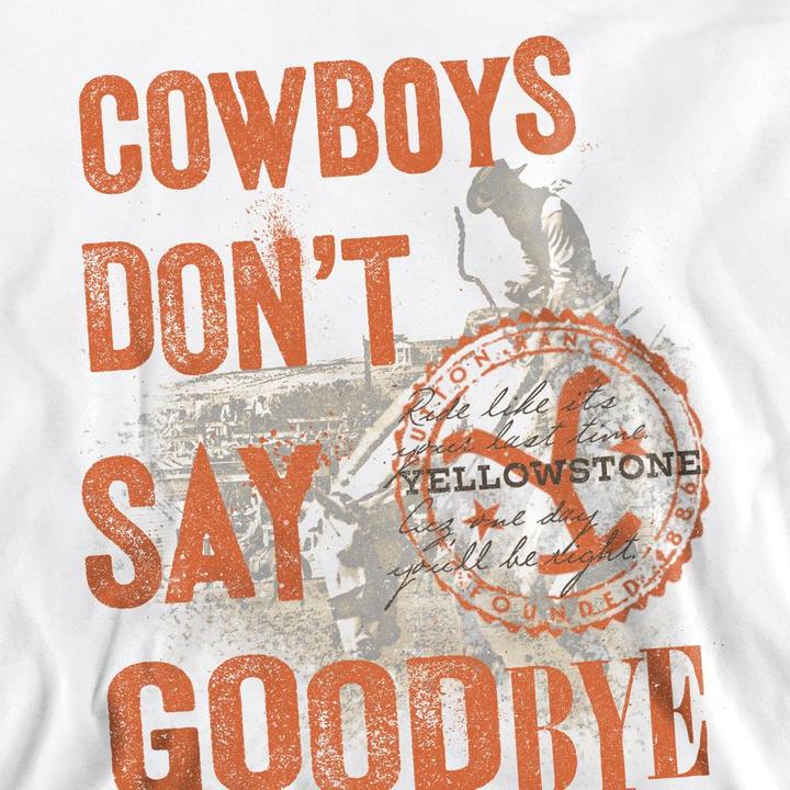 Produktbild Yellowstone Cowboys Don't Say Goodbye Sweatshirt (XL)