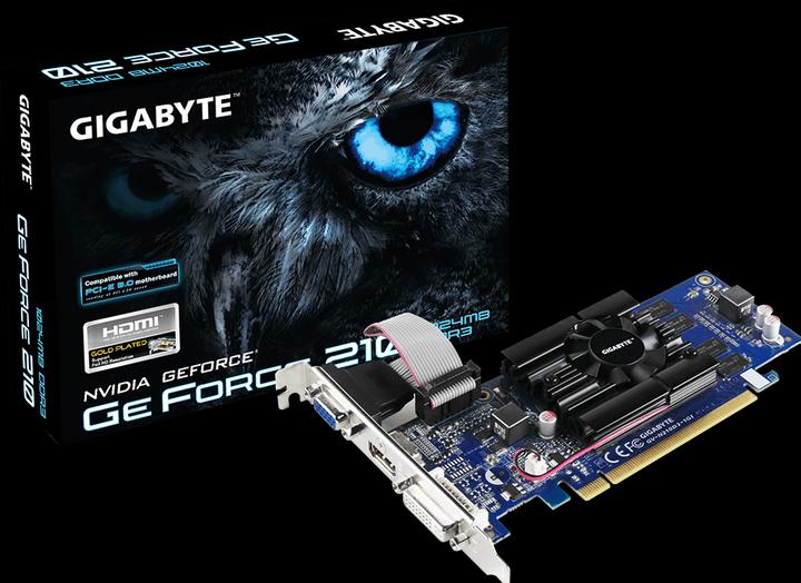 Produktbild Gigabyte GeForce GT 210 (1 GB)