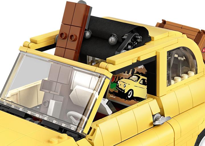 Image du produit LEGO Fiat 500 (10271, LEGO Creator Expert, LEGO difficiles à trouver)