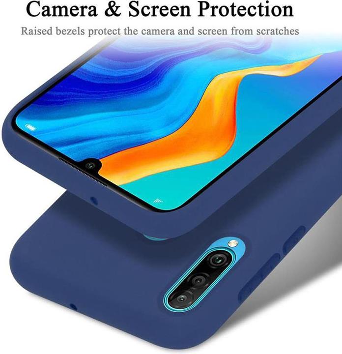 Actual product image Cadorabo TPU Liquid Silicone Case Cover (Huawei P30 Lite)