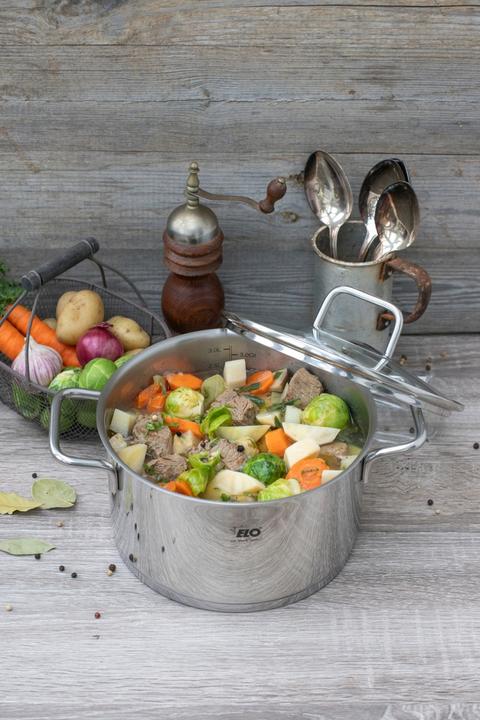 Actual product image ELO Stahlwaren Cookware (20 cm, Pot, Aluminium, Stainless steel)