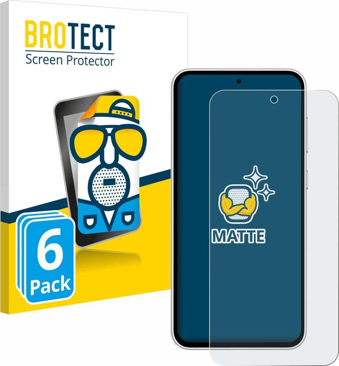 Actual product image BROTECT Anti-glare screen protector matt (6 Piece, Samsung Galaxy S23 FE)