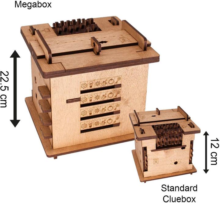 Immagine prodotto iDventure Cluebox Megabox - gatto di Schrödinger - scatola dei puzzle (Tedesco)