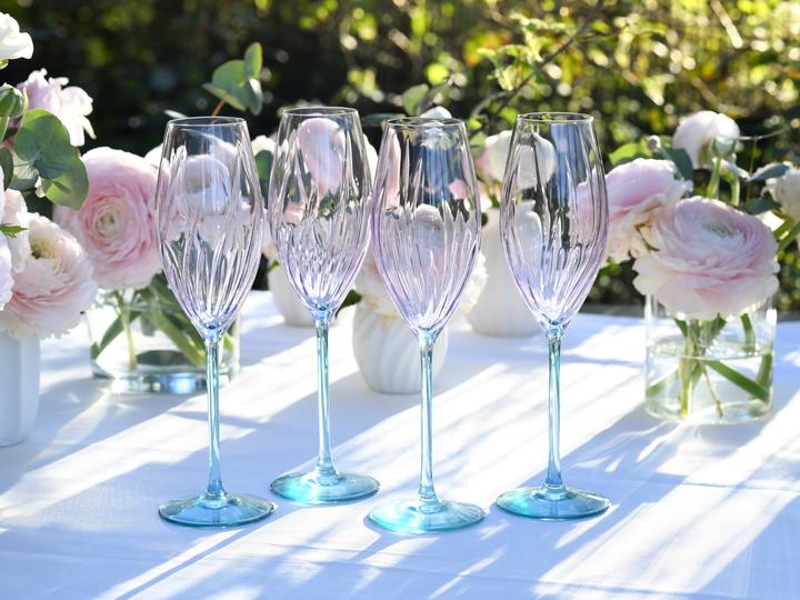 Produktbild Cristal d'Arques Swirly (4 Gläser, Sektgläser)