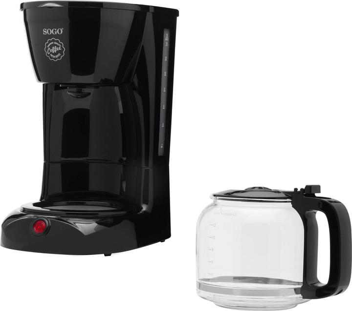Immagine prodotto Sogo CAFFETTIERA A GOCCIA CON VASO DI VETRO, - 1,8L - 950W