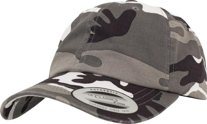 Produktbild Flexfit Camo Wash Dad Kappe (One Size)