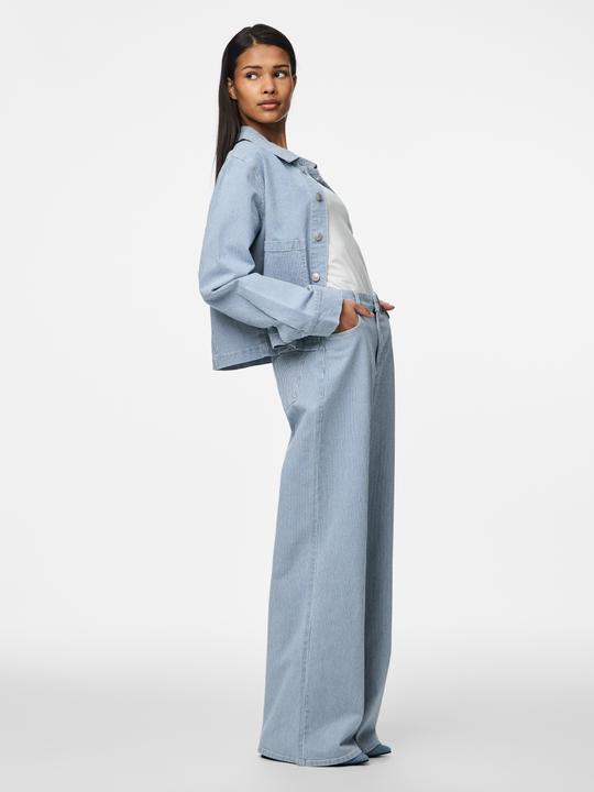 Image du produit Pieces PCBILLO MW GESTREIFTE Wide Fit Jeans (M)