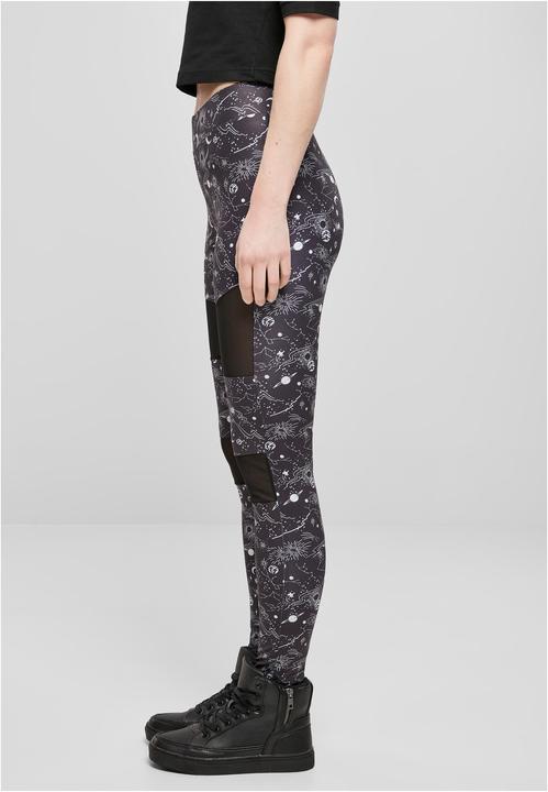 Produktbild Urban Classics Ladies Tech Mesh AOP Leggings (XXL)
