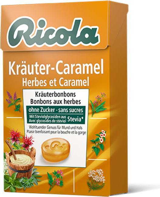 Immagine prodotto Ricola Caramello alle erbe senza zucchero con stevia (1 pz., 50 g)