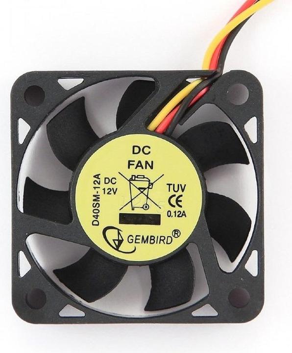 Actual product image Gembird FANCASE2/BALL Fan for PC (90 mm, 1 x)