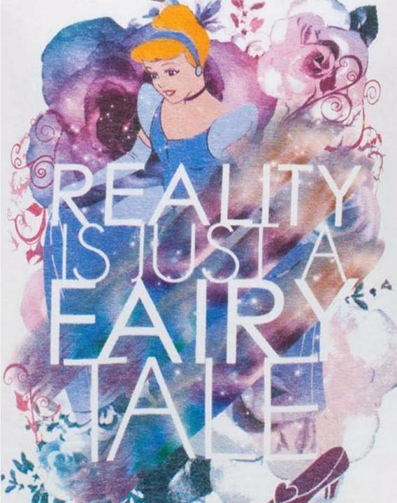 Produktbild Cinderella Reality Is Just A Fairy Tale TShirt Mädchen kurzärmlig (104)
