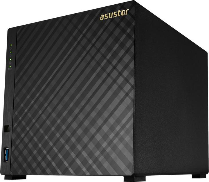 Actual product image ASUS AS1004T - Storage Server - Marvell Armada 385 - Armada 385 - Black