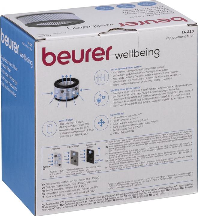 Produktbild Beurer LR 220 Ersatzfilter (1 x)