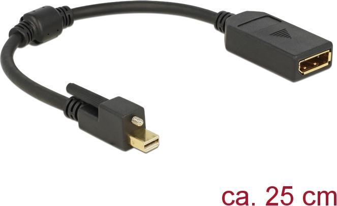 Produktbild Delock Mini Displayport zu (DP, 25 cm)