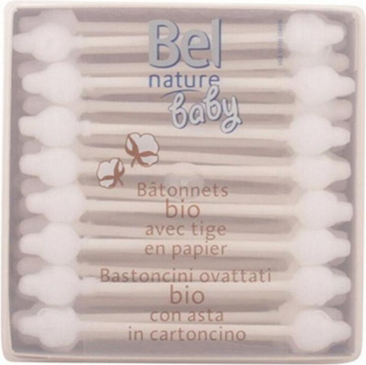 Bel Cosmetic NATURE ECOCERT bastoncillos seguridad algodón 100% 56 pz