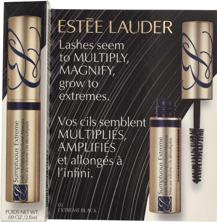 Actual product image Estée Lauder Sumptuous Extreme (01 Extreme Black)