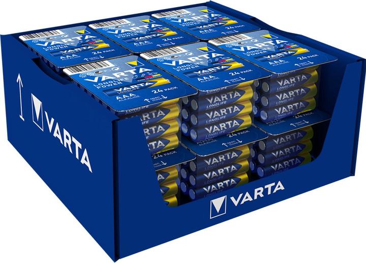 Produktbild Varta LONGLIFE Power (24 Stk., AAA, 1270 mAh)