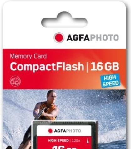 Produktbild AGFAPHOTO Compact Flash 16GB High Speed 300x MLC (16 GB, CF)