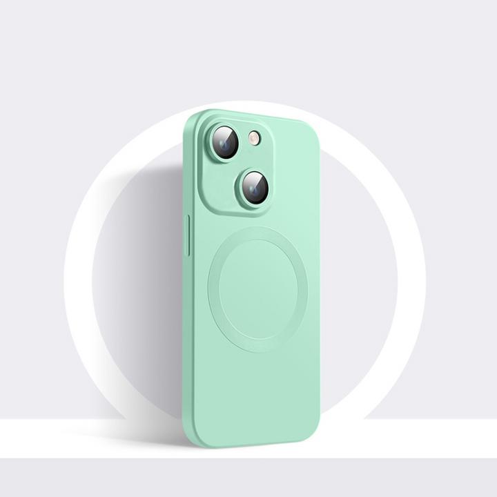 Immagine prodotto Ueli Express iPhone 14 / iPhone 13 Cover in silicone MagSafe con protezione fotocamera in vetro 8 (Apple iPhone 14, Apple iPhone 13)