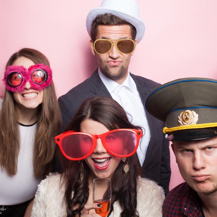 Image du produit Relaxdays 5x lunettes-fête