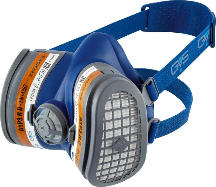 Produktbild GVS Elipse A1-P3 RD Halbmaske für organische Gase, Dämpfe und Partikel mit austauschbaren Filtern (M (P3, 1 x)