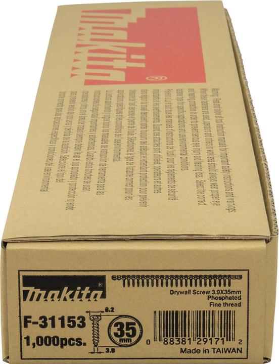 Produktbild Makita Schnellbauschrauber (1000 Schrauben pro Stück)