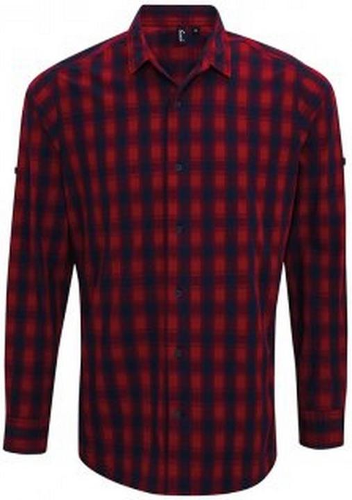 Actual product image Premier Mulligan long-sleeved checked shirt (L)