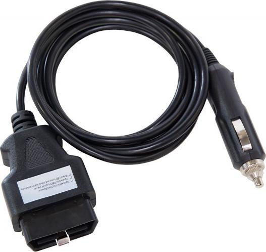 Produktbild Elmag - Bordnetz-Spannungserhaltungs-Kabel 2m OBD II inkl. 12V Zigarettenanschluss-Stecker zu START B