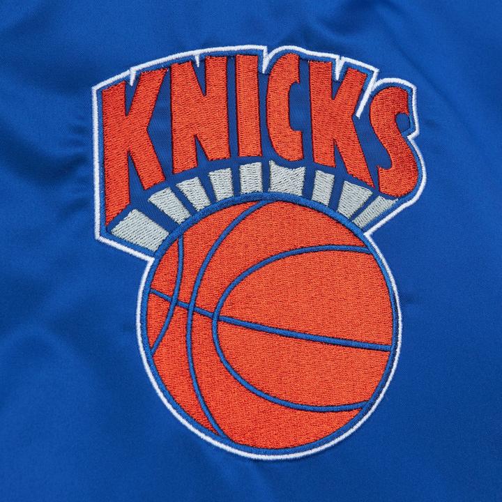 Produktbild Mitchell & Ness M&N Heavyweight Satin Jacke NBA New York Knicks - XL (XL)