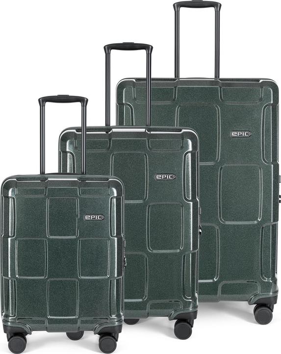 Epic Crate Reflex 4-Rollen Kofferset 3tlg. (218 l, XL (ab 115l))