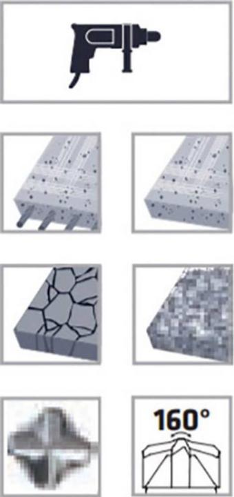 Productafbeelding Alpen SDSplus hamerboor FORCE Snijden (5 mm)