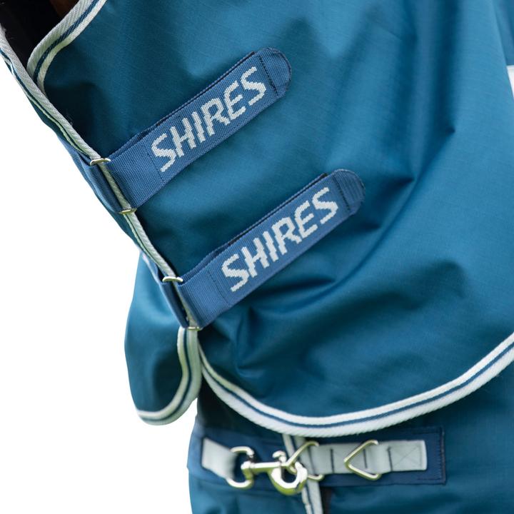 Produktbild Shires Highlander Original Pferdedecke mit Nackenschutz (160 cm)