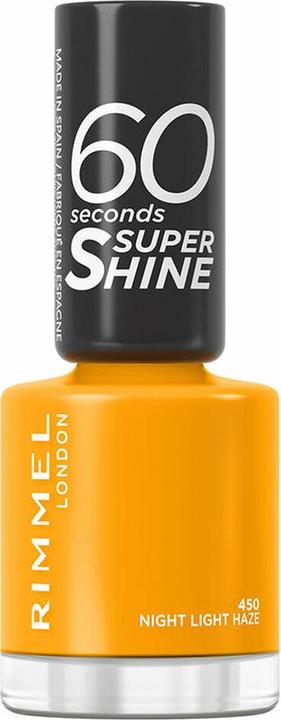 Rimmel London Rimmel - 60 Seconds Super Shine - Nail polish 8 ml 450 Night Light Haze (Nº 450 Night light haze, Farblack)