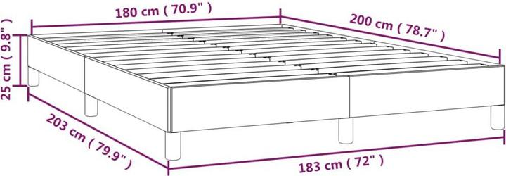 Actual product image VidaXL Germano (180 x 200 cm)