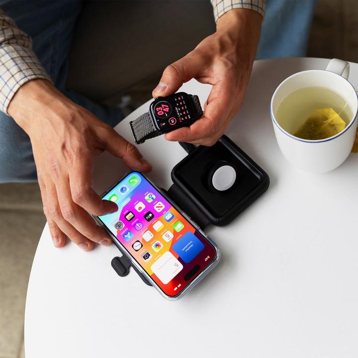 Actual product image Cygnett MagTravel Qi2.0 2-in-1 (20 W)