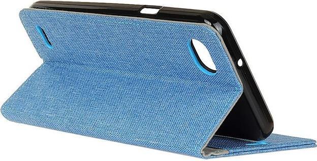 Immagine prodotto MU Classic Cover in pelle/tessuto con funzione stand (LG Q6, LG Q6+)