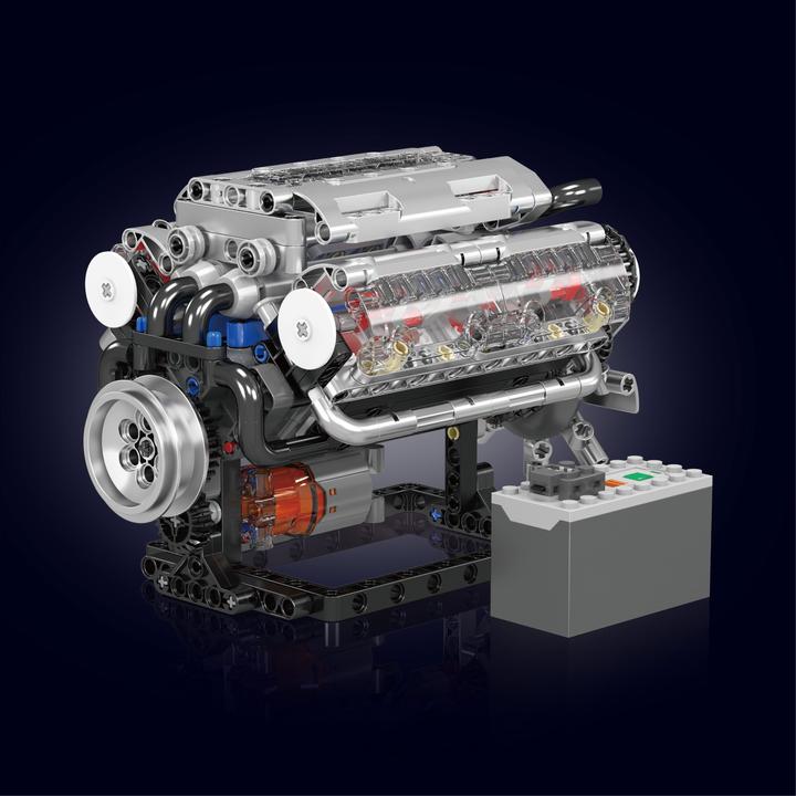 Immagine prodotto Mould King Motore a 8 cilindri a V